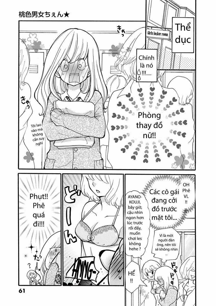 momoiro ome-chen chapter 4 - Trang 2