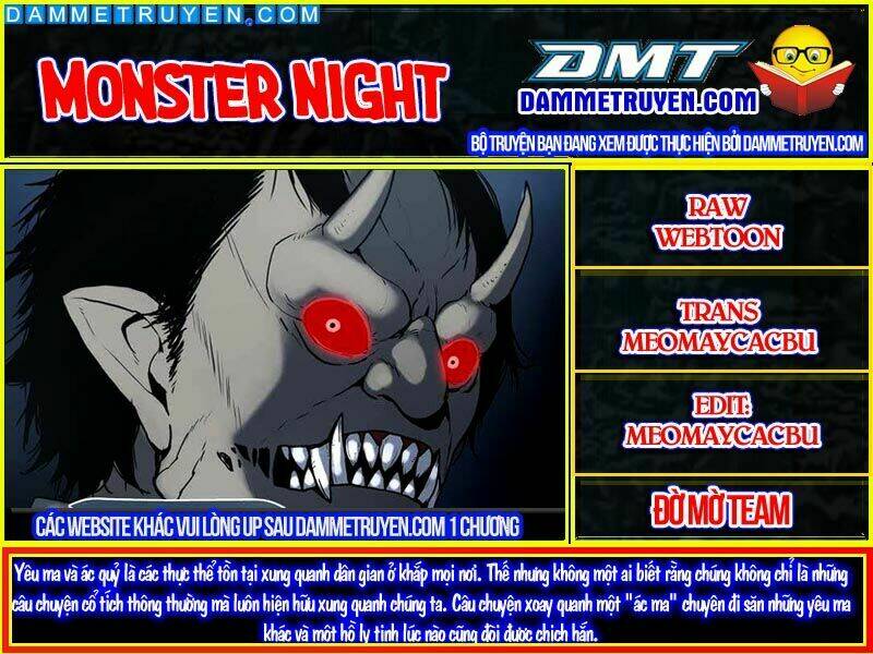 Monster Night Chapter 2 - Next Chapter 3