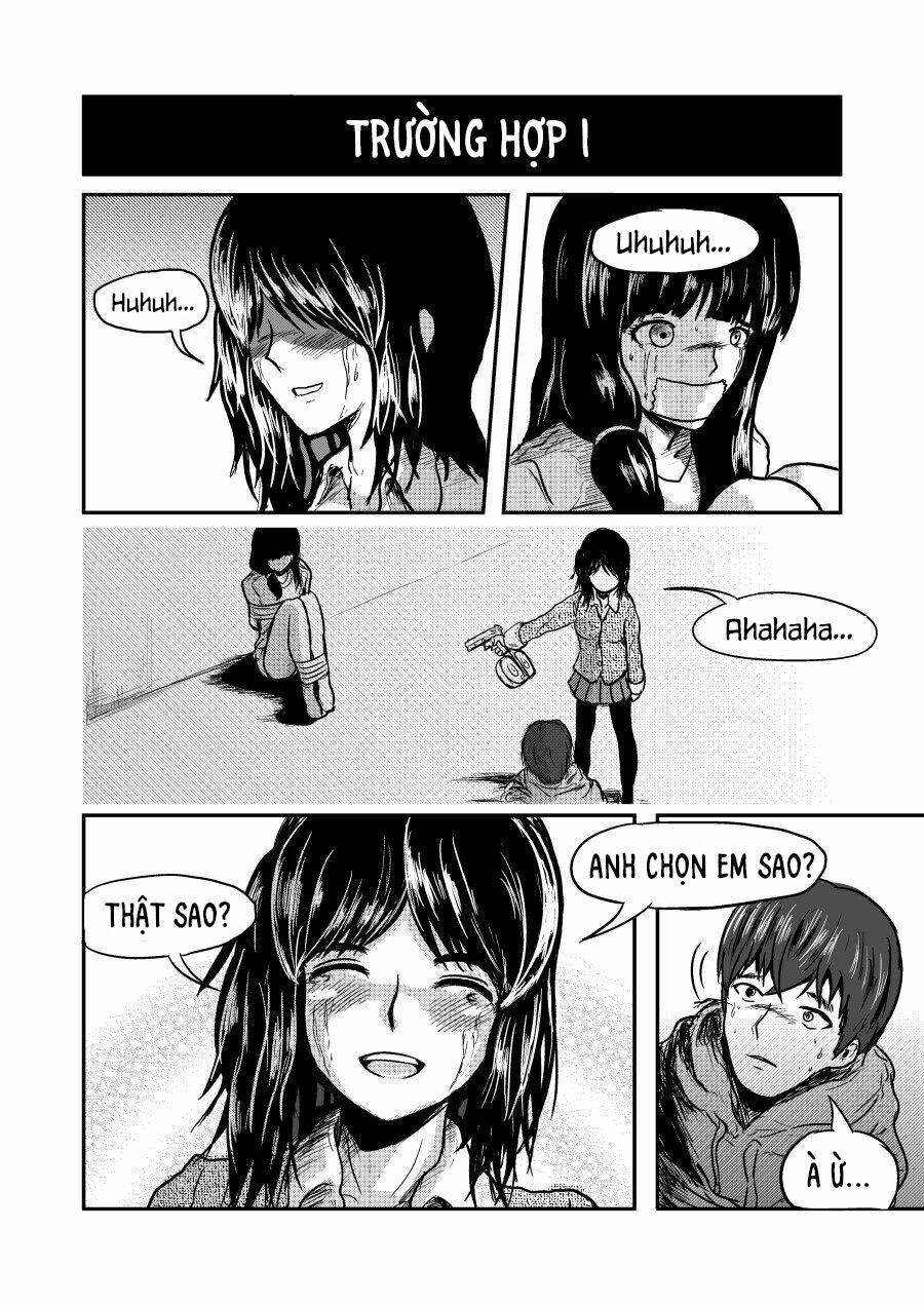 Một Manga Ngắn Về Yandere Chapter 1 - Trang 2