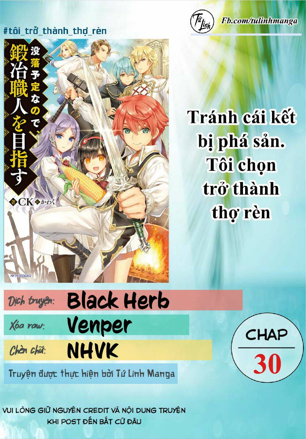 mục đích trở thành thợ rèn khải huyền ở thế giới khác chapter 30 - Next chapter 31