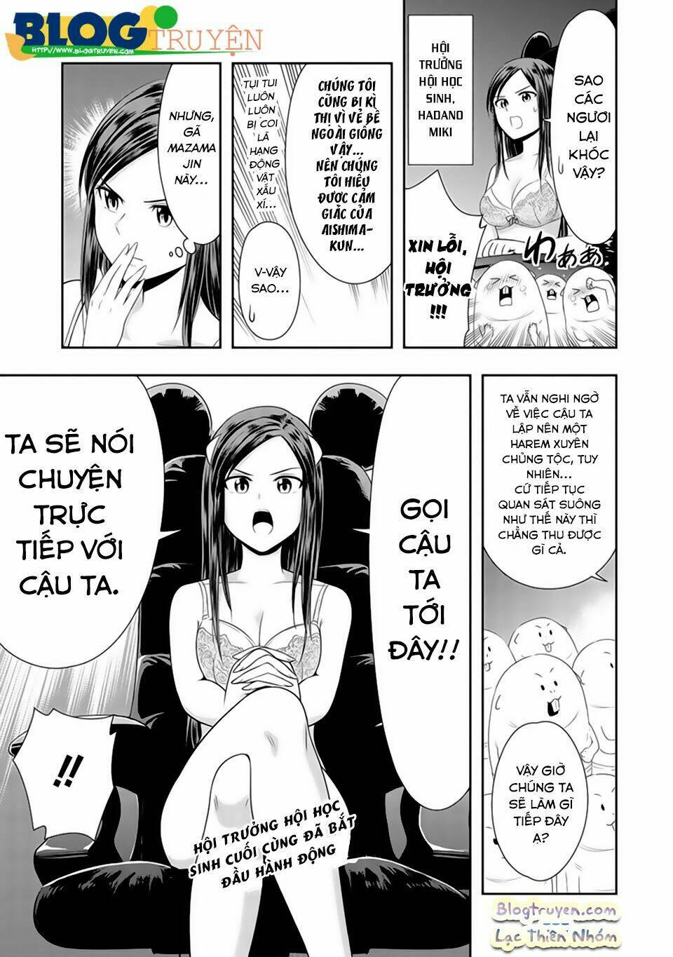 murenase! shiiton gakuen chapter 15: tôi là aye-aye - Next chapter 15.5