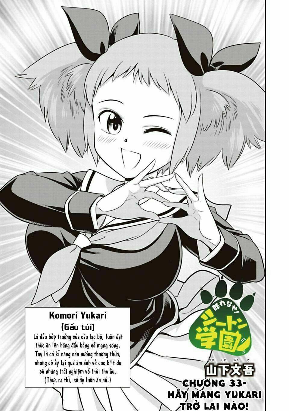 murenase! shiiton gakuen chapter 33: hãy mang yukari trở lại nào! - Next chapter 33.5: cuộc trò chuyện của những cô gá