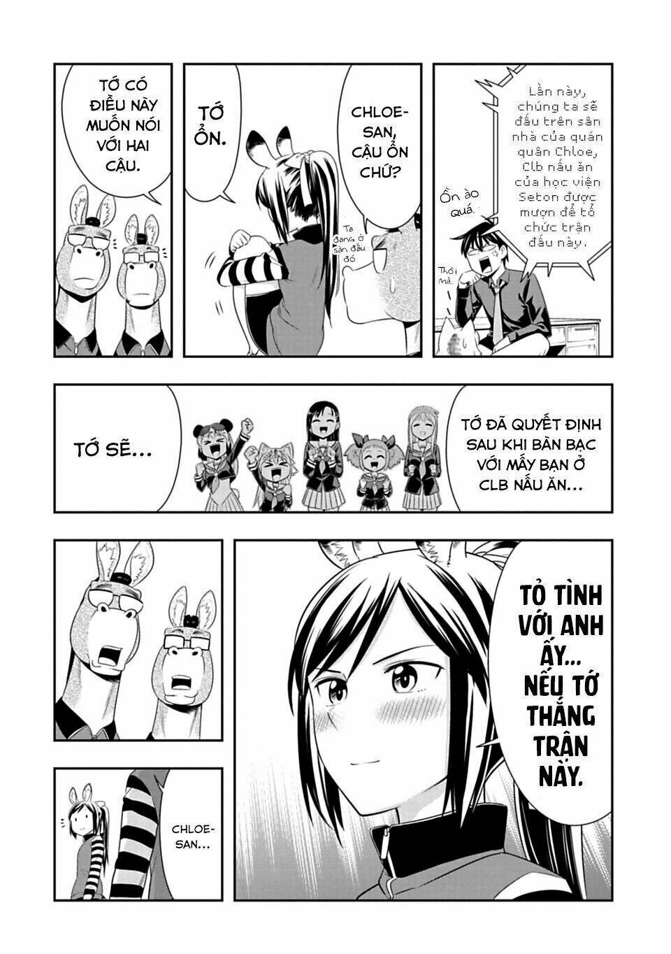 murenase! shiiton gakuen chapter 42: mối tình của quán quân chloe (v2) - Next chapter 42.5: kết cuộc!! cái kết của roboe!!