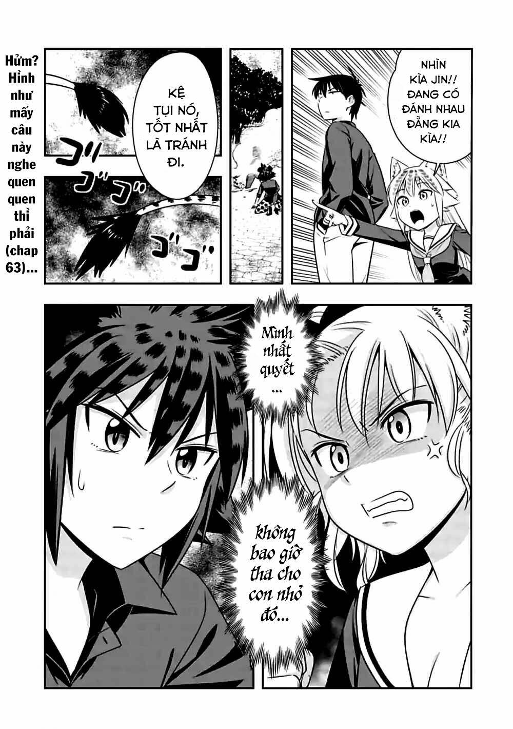 murenase! shiiton gakuen chapter 75: yena vs io (1) - Trang 2