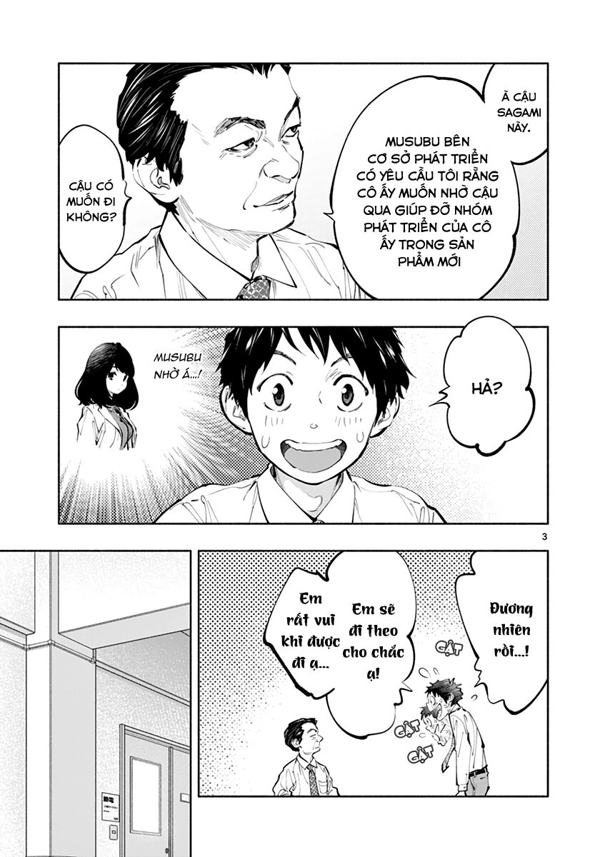 musubu, the girl working there chapter 17 - Trang 2