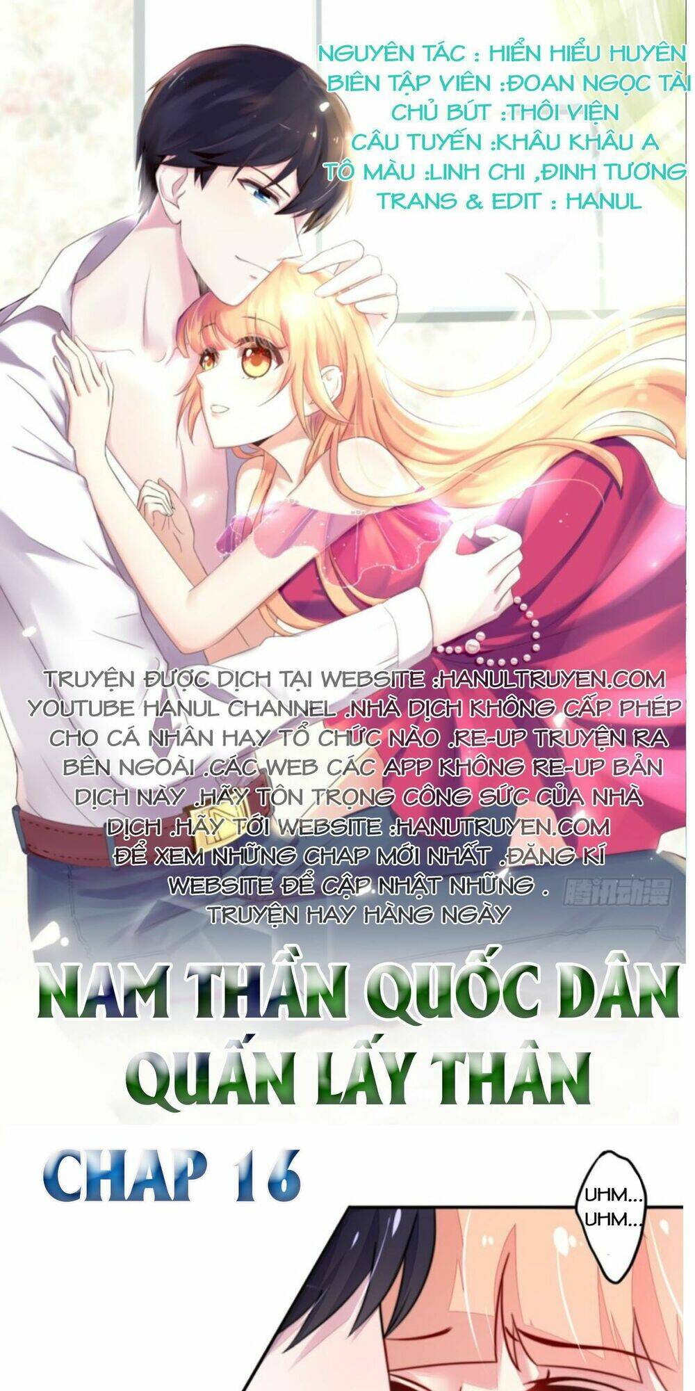 nam thần quốc dân quấn lấy tôi chapter 16 - Trang 2