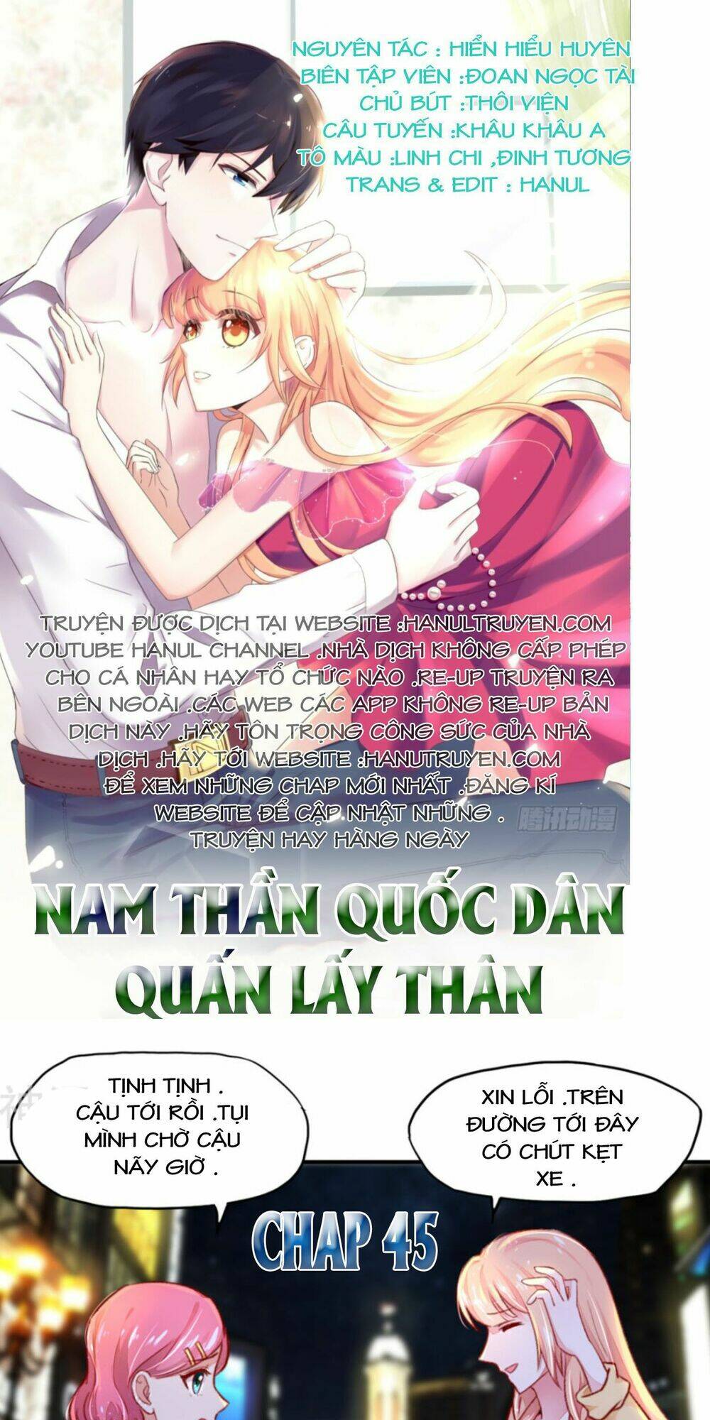 nam thần quốc dân quấn lấy tôi chapter 45 - Trang 2