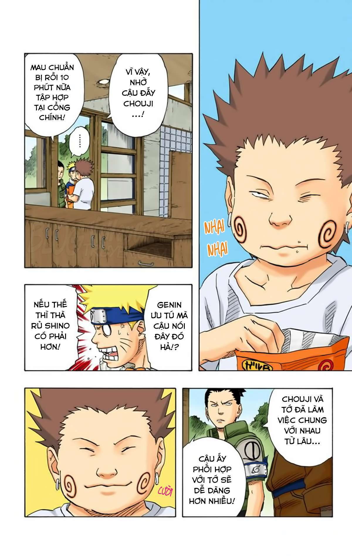 naruto full color edition chương 182 - Next chương 183