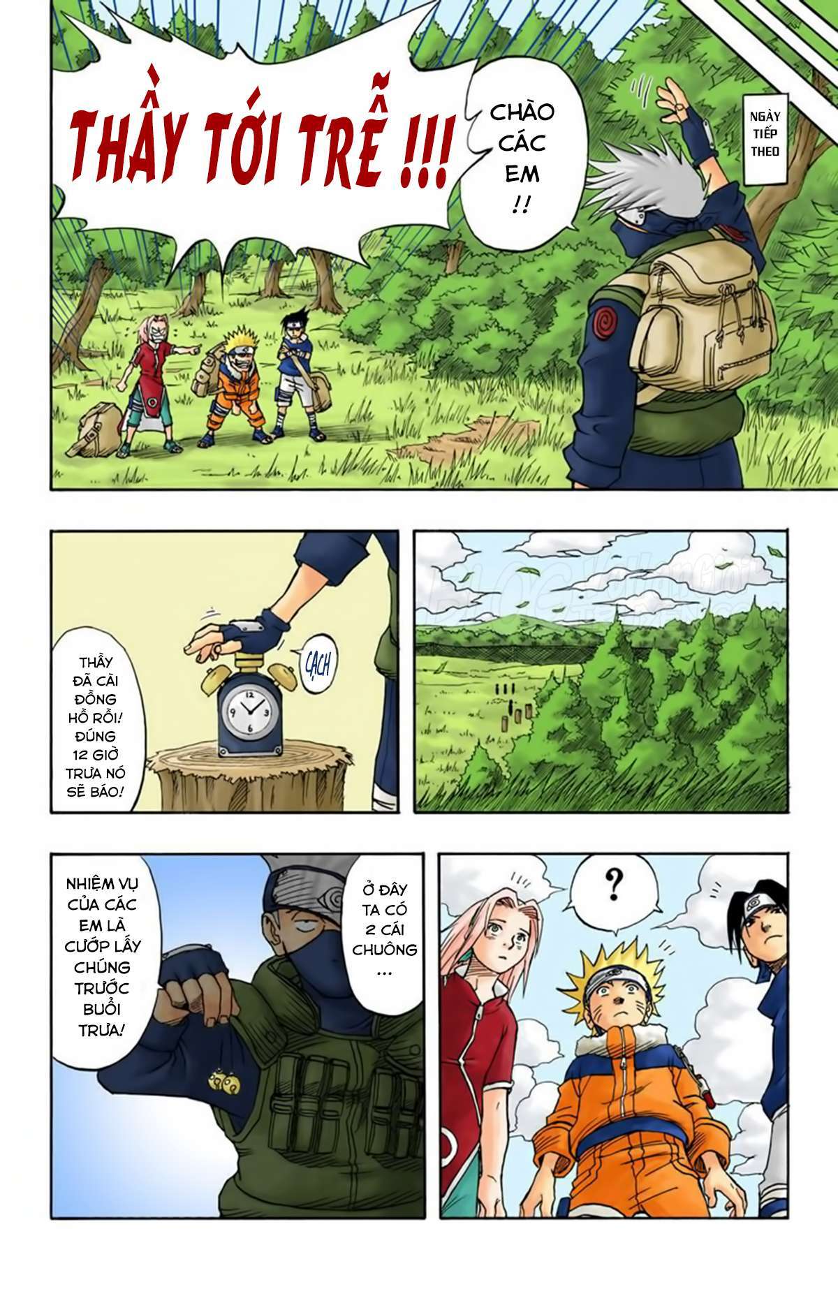 naruto full color edition chương 4 - Next chương 5