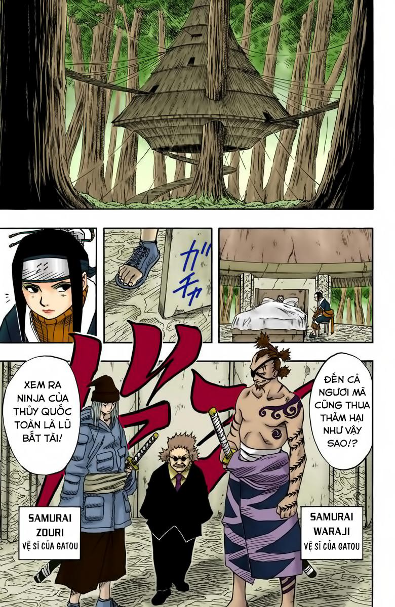 naruto full màu chapter 18: - bắt đầu tập luyện - Next chapter 19: - biểu tượng của sự dũng cảm