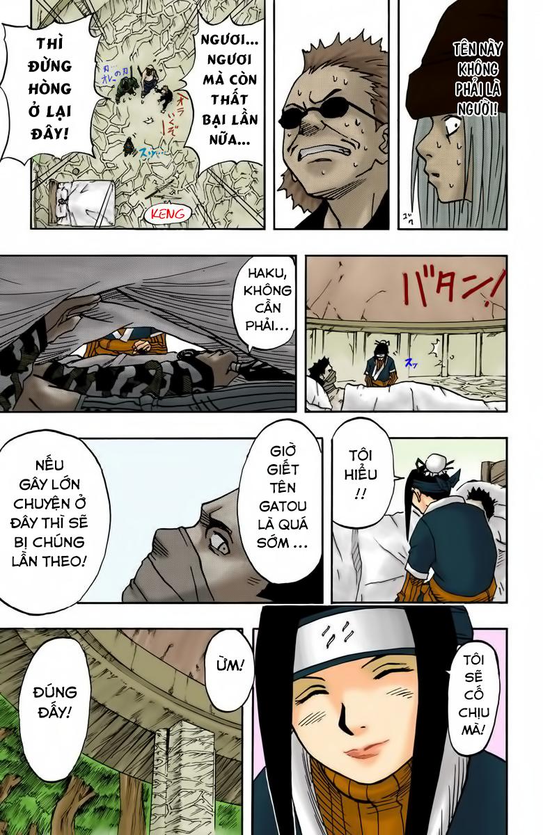 naruto full màu chapter 18: - bắt đầu tập luyện - Next chapter 19: - biểu tượng của sự dũng cảm