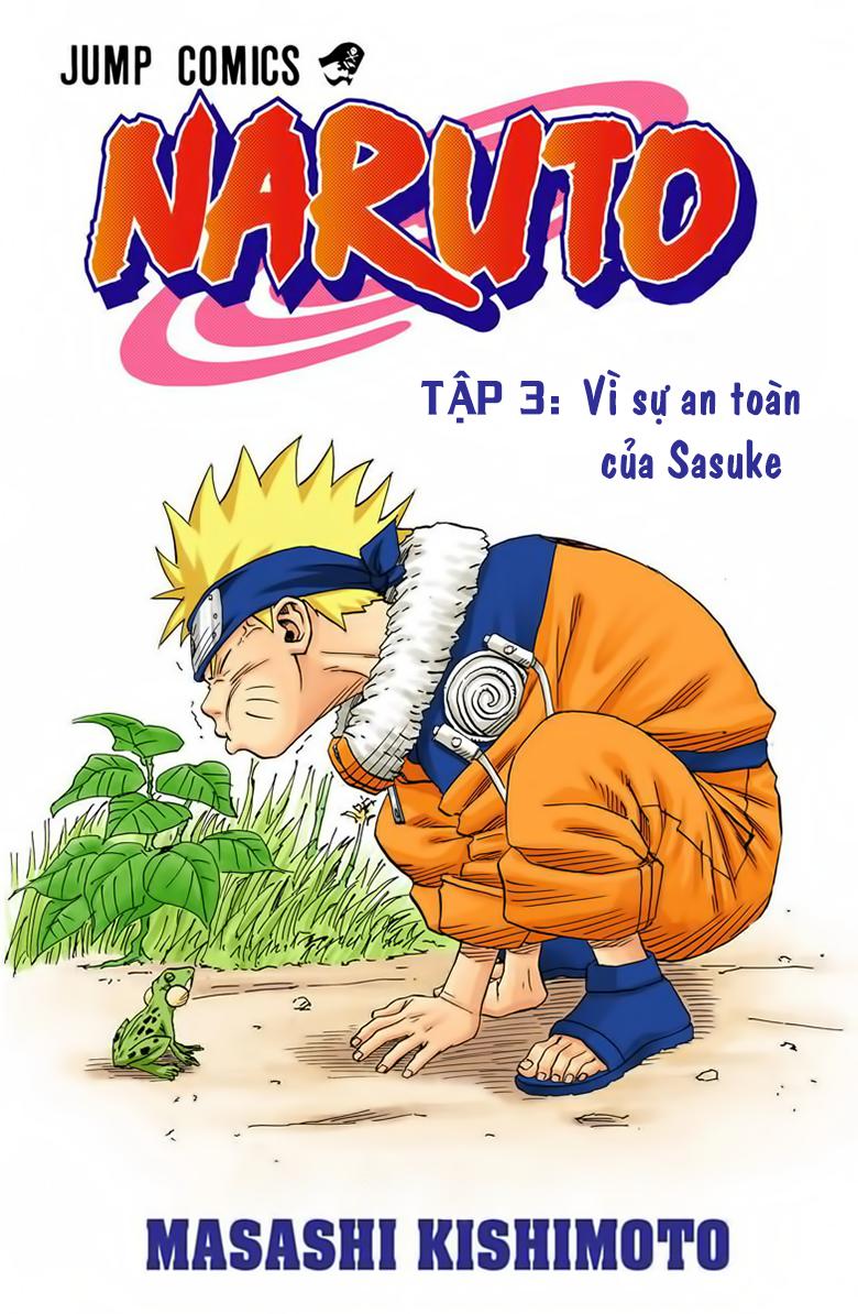 naruto full màu chapter 18: - bắt đầu tập luyện - Next chapter 19: - biểu tượng của sự dũng cảm