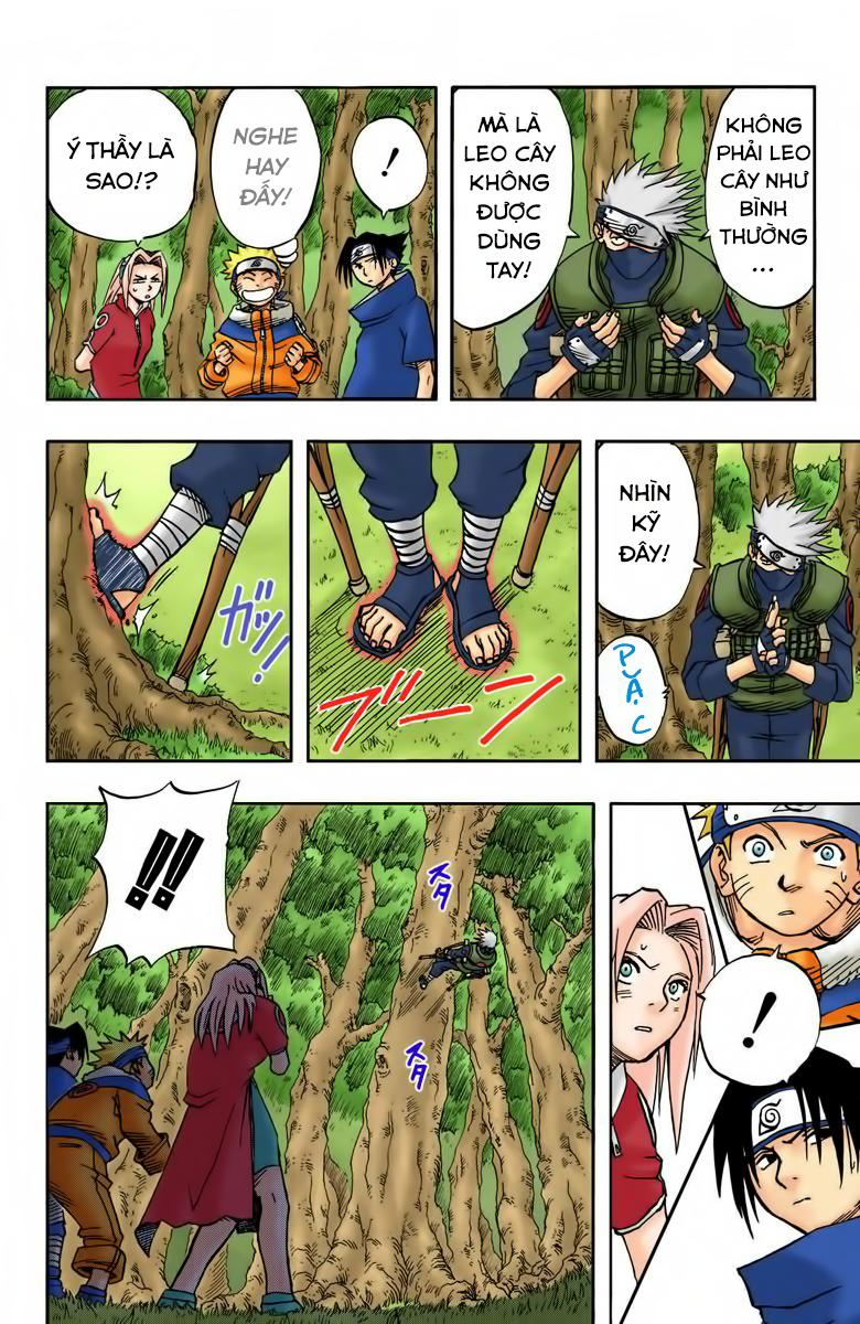 naruto full màu chapter 18: - bắt đầu tập luyện - Next chapter 19: - biểu tượng của sự dũng cảm