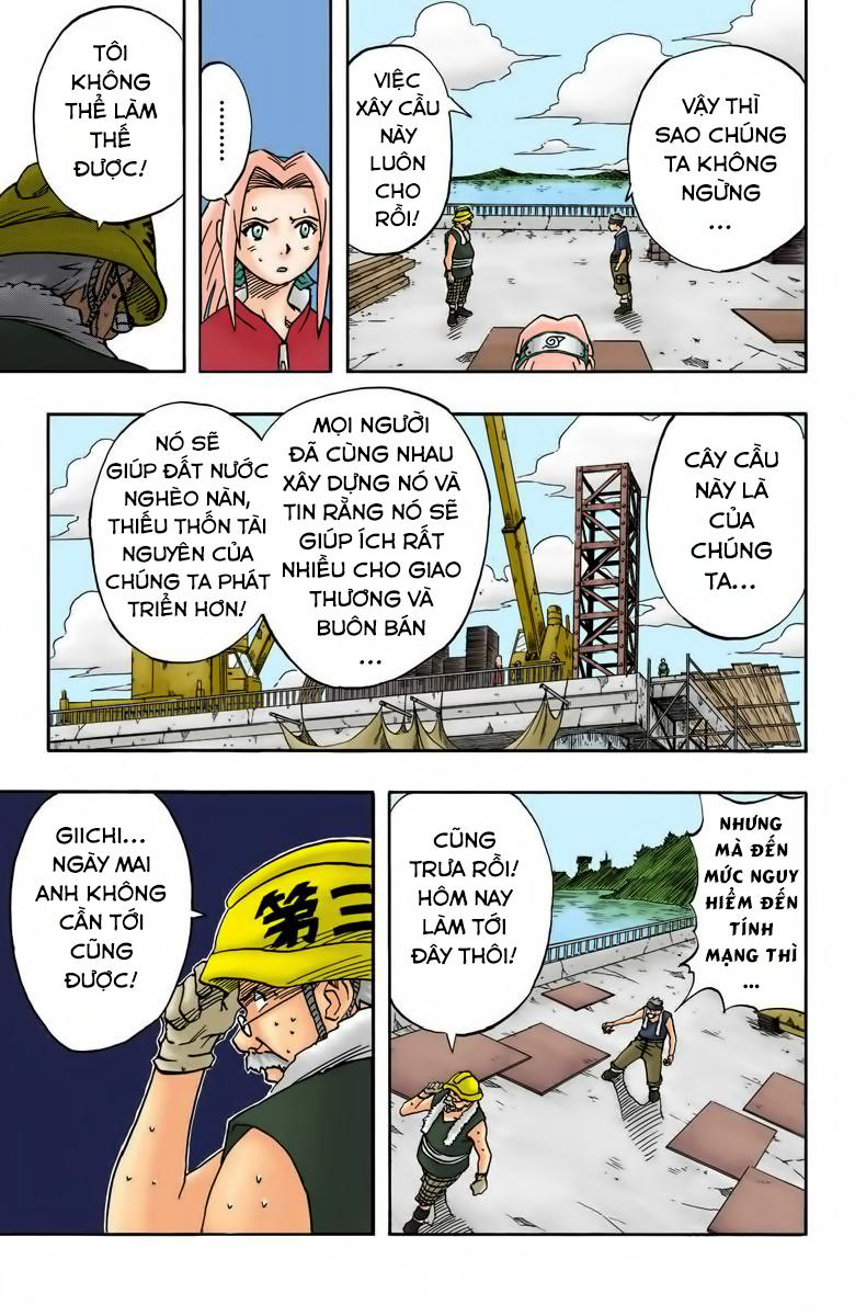 naruto full màu chapter 19: - biểu tượng của sự dũng cảm - Next chapter 20: - Đất nước từng có một anh hùng