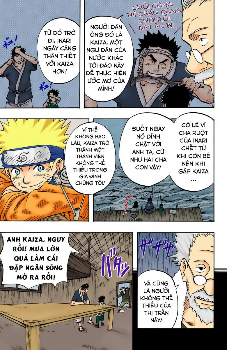 naruto full màu chapter 20: - Đất nước từng có một anh hùng - Next chapter 21: - gặp gỡ trong rừng