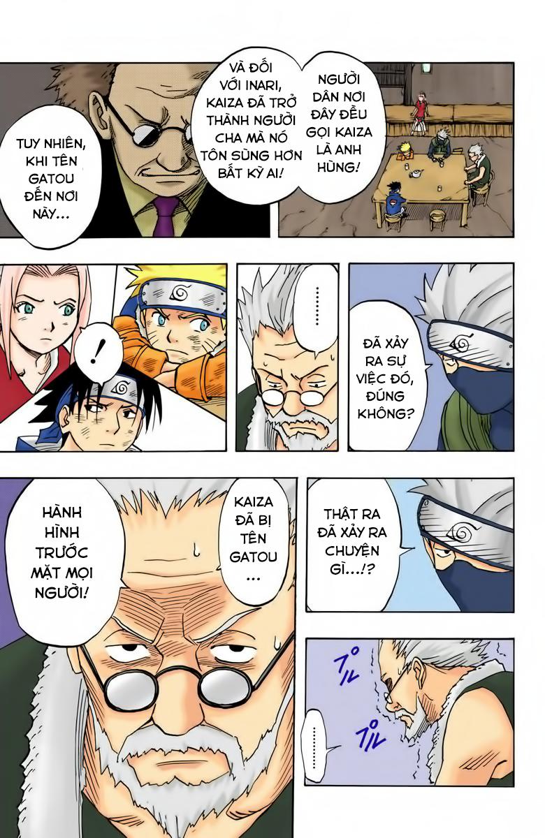 naruto full màu chapter 20: - Đất nước từng có một anh hùng - Next chapter 21: - gặp gỡ trong rừng