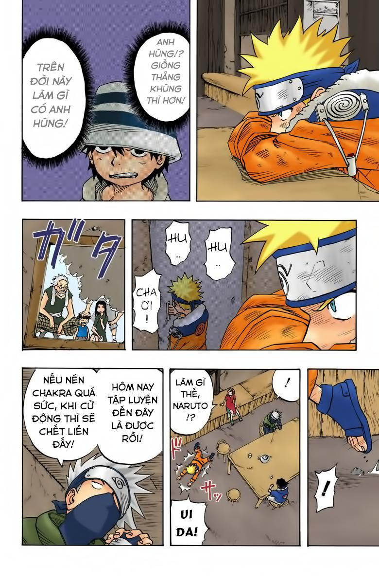 naruto full màu chapter 20: - Đất nước từng có một anh hùng - Next chapter 21: - gặp gỡ trong rừng