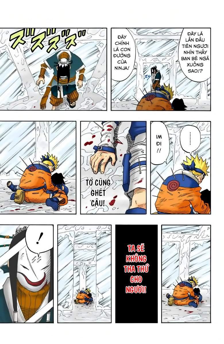 naruto full màu chapter 27: - thức tỉnh - Next chapter 28: - cửu vĩ linh hồ