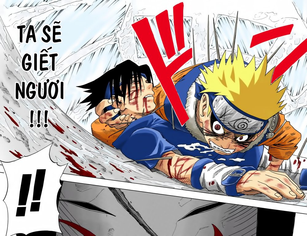 naruto full màu chapter 27: - thức tỉnh - Next chapter 28: - cửu vĩ linh hồ