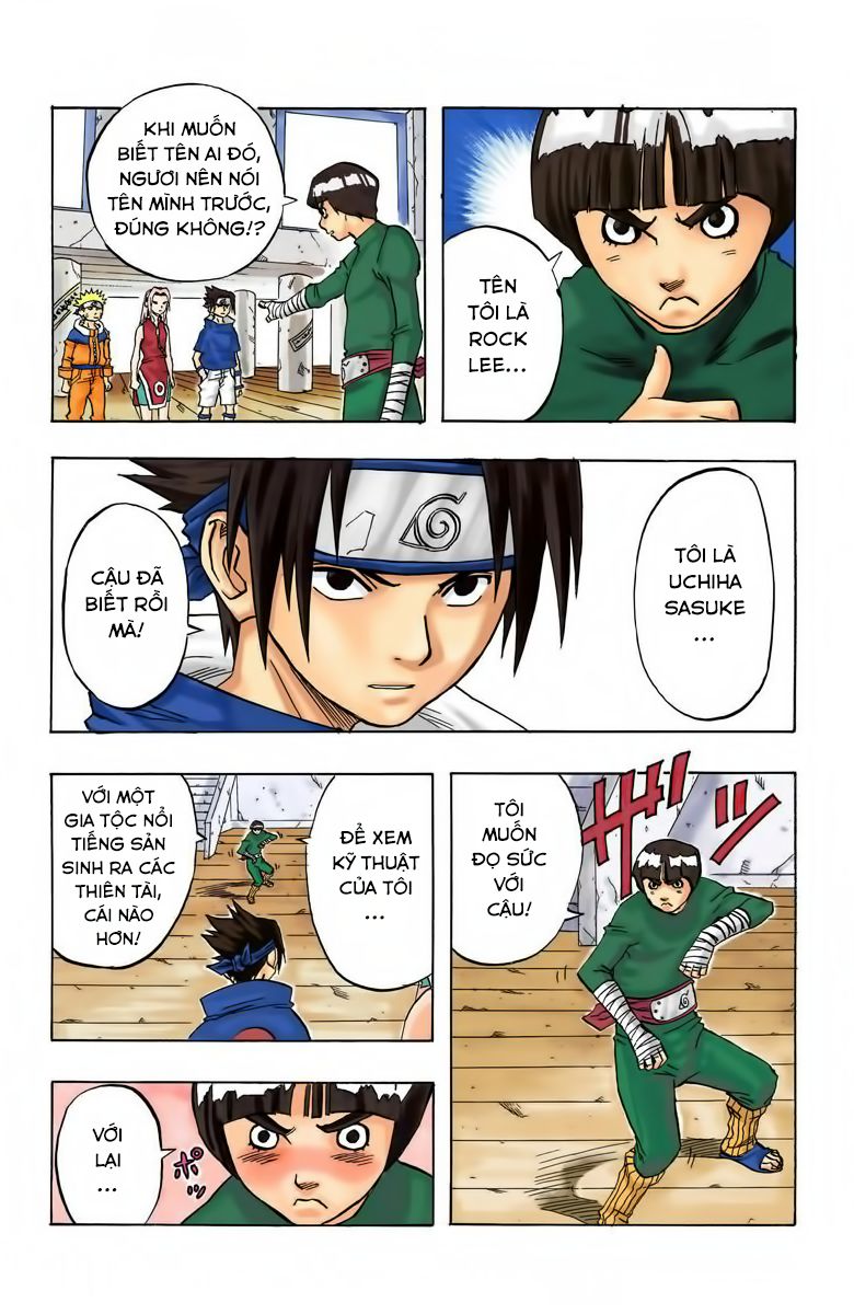 naruto full màu chapter 37: - khắc tinh - Next chapter 38: - bắt đầu