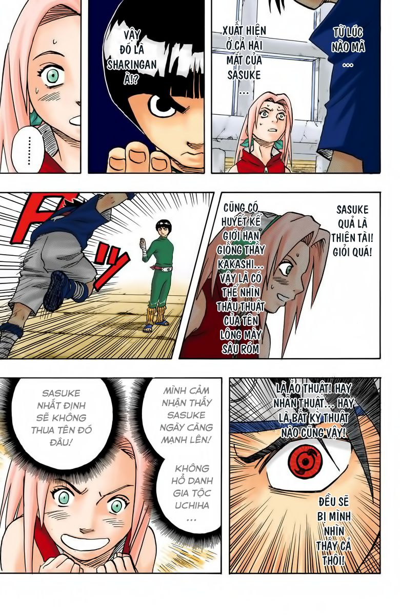 naruto full màu chapter 37: - khắc tinh - Next chapter 38: - bắt đầu