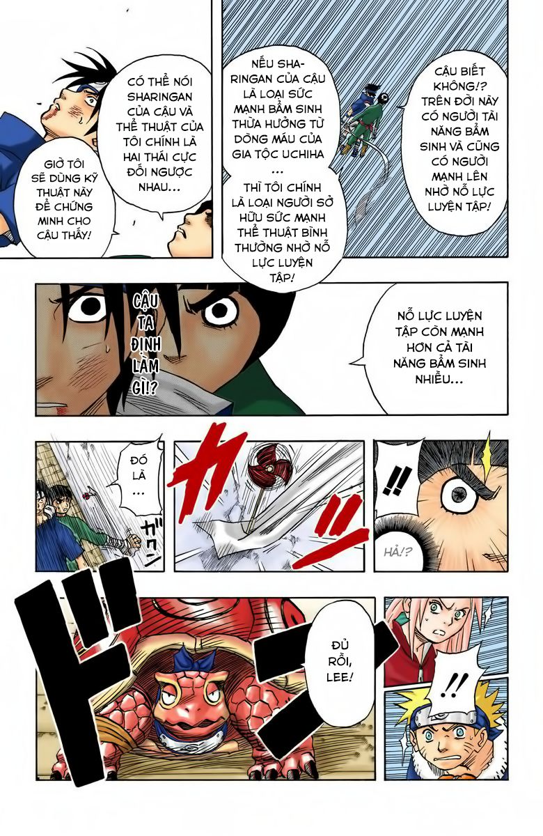 naruto full màu chapter 37: - khắc tinh - Next chapter 38: - bắt đầu