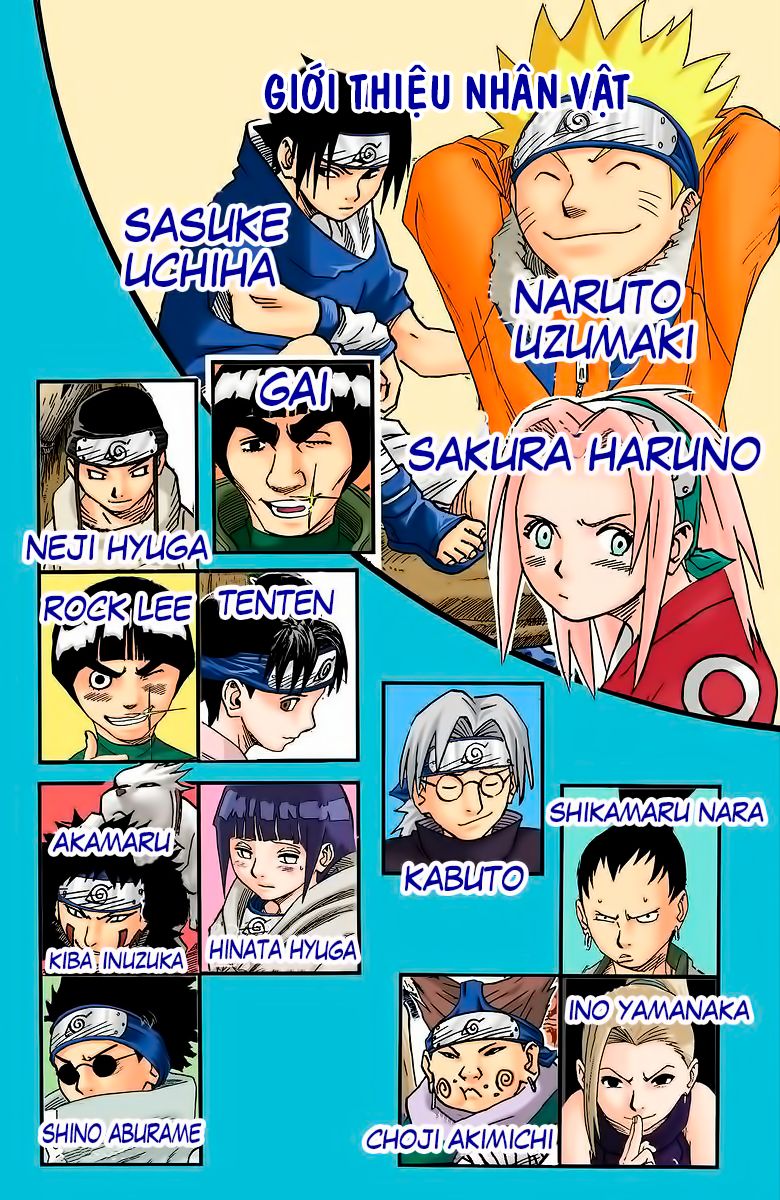 naruto full màu chapter 37: - khắc tinh - Next chapter 38: - bắt đầu