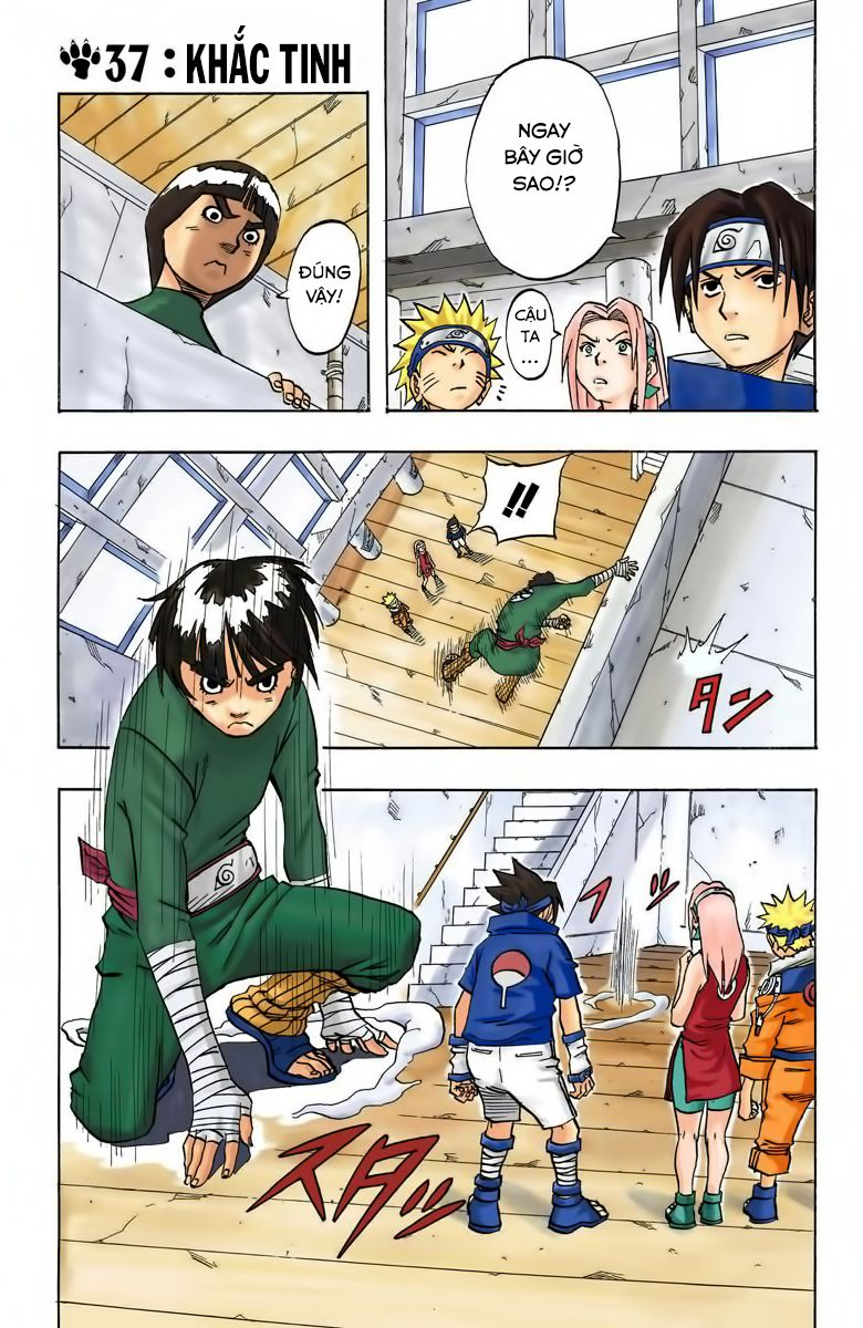 naruto full màu chapter 37: - khắc tinh - Next chapter 38: - bắt đầu