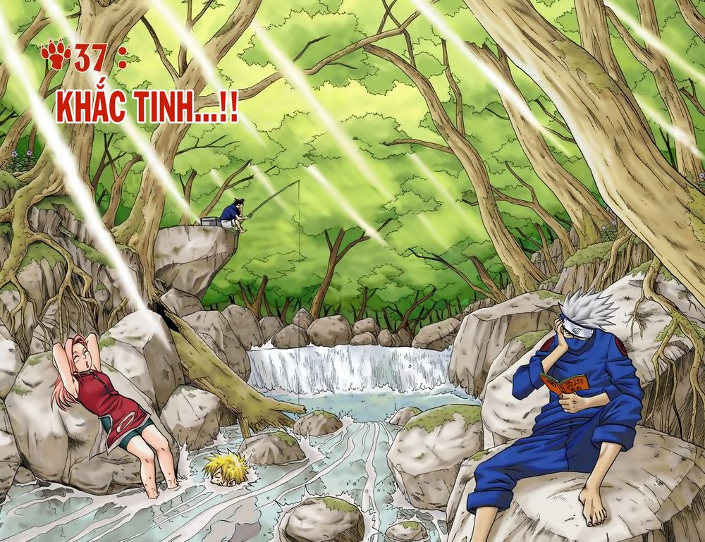 naruto full màu chapter 37: - khắc tinh - Next chapter 38: - bắt đầu