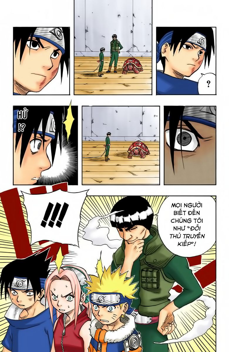 naruto full màu chapter 38: - bắt đầu - Next chapter 39: - những đối thủ