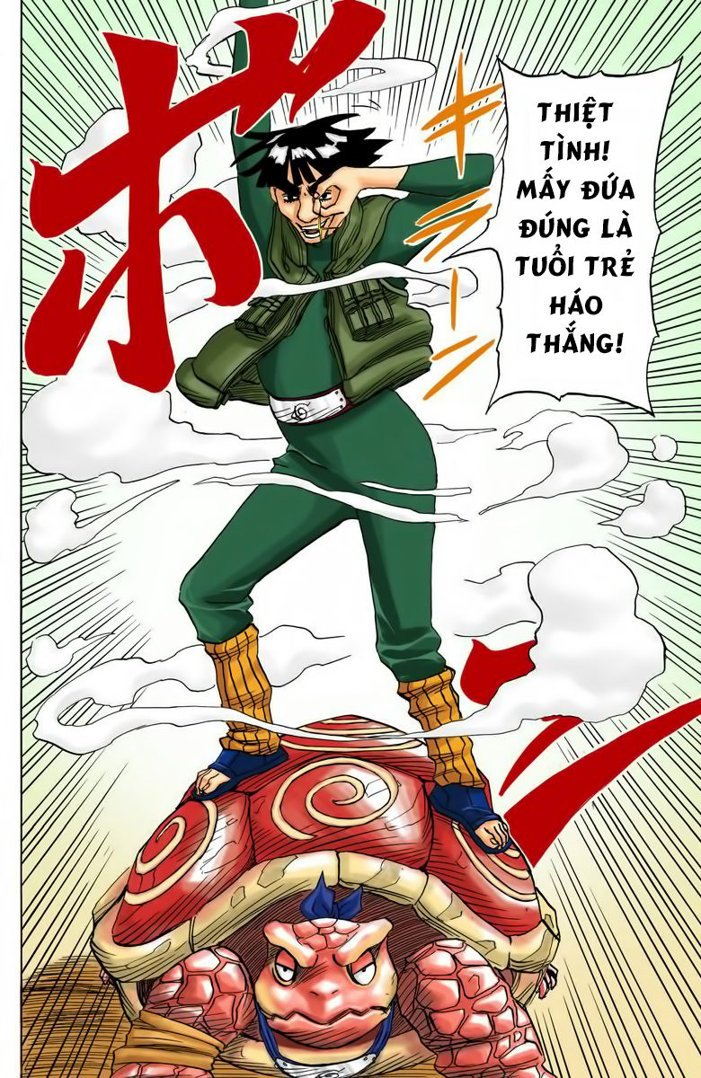 naruto full màu chapter 38: - bắt đầu - Next chapter 39: - những đối thủ