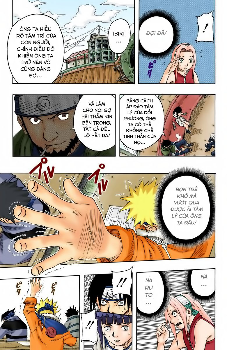 naruto full màu chapter 43: - câu hỏi thứ 10 - Next chapter 44: - mấu chốt của vòng thi