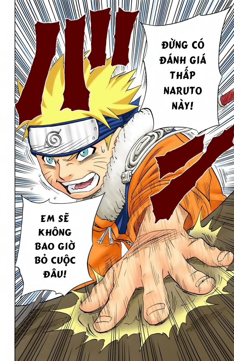 naruto full màu chapter 43: - câu hỏi thứ 10 - Next chapter 44: - mấu chốt của vòng thi