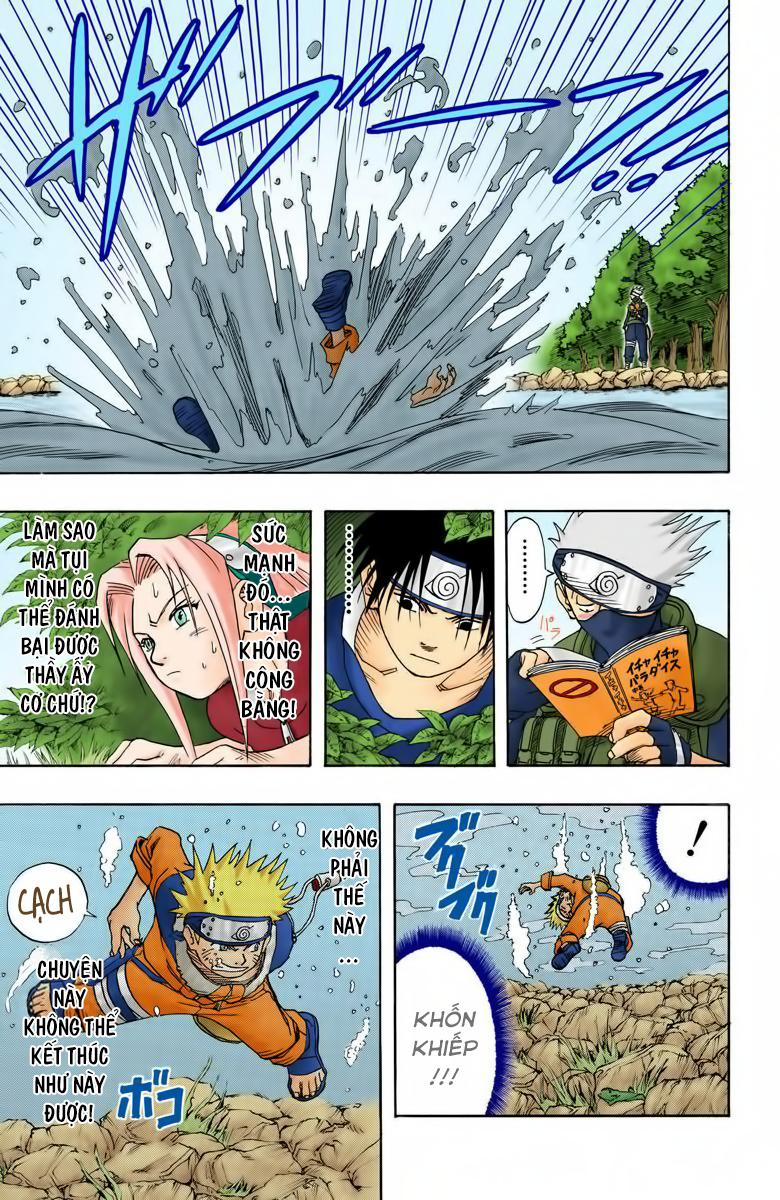 naruto full màu chapter 5: - bất cẩn là kẻ thù nguy hiểm nhât - Next chapter 6: - không phải sasuke