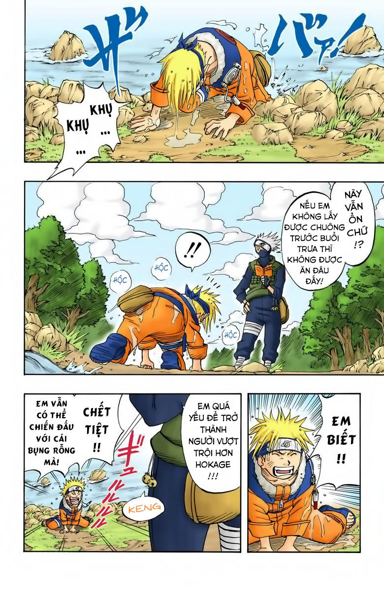 naruto full màu chapter 5: - bất cẩn là kẻ thù nguy hiểm nhât - Next chapter 6: - không phải sasuke