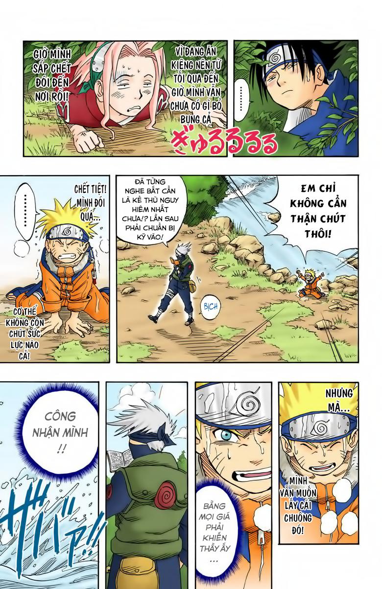 naruto full màu chapter 5: - bất cẩn là kẻ thù nguy hiểm nhât - Next chapter 6: - không phải sasuke