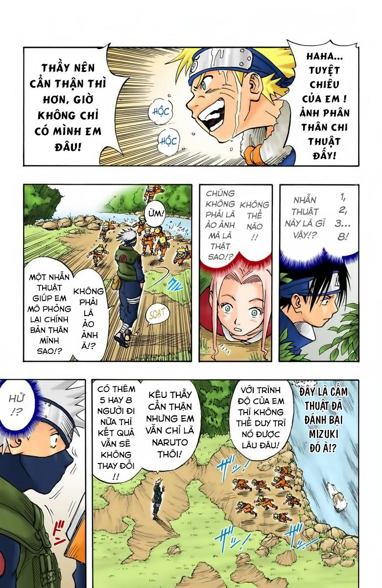 naruto full màu chapter 5: - bất cẩn là kẻ thù nguy hiểm nhât - Next chapter 6: - không phải sasuke