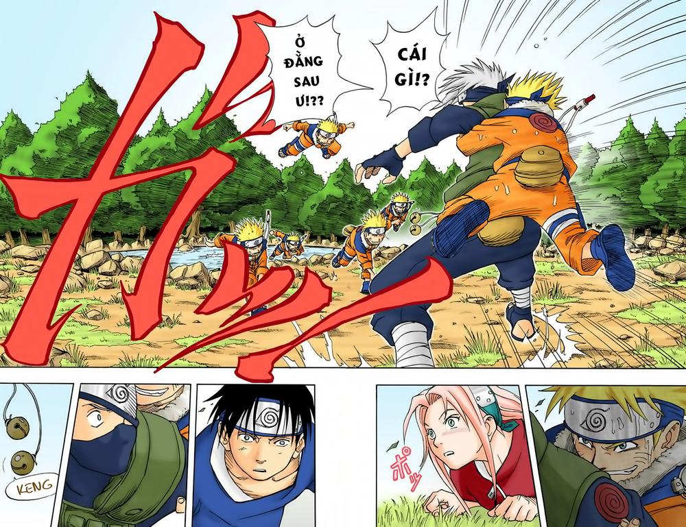 naruto full màu chapter 5: - bất cẩn là kẻ thù nguy hiểm nhât - Next chapter 6: - không phải sasuke