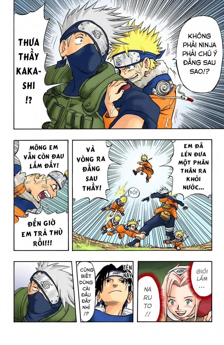 naruto full màu chapter 5: - bất cẩn là kẻ thù nguy hiểm nhât - Next chapter 6: - không phải sasuke