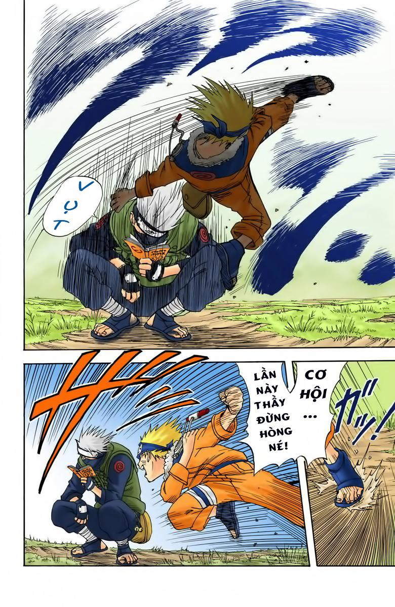 naruto full màu chapter 5: - bất cẩn là kẻ thù nguy hiểm nhât - Next chapter 6: - không phải sasuke