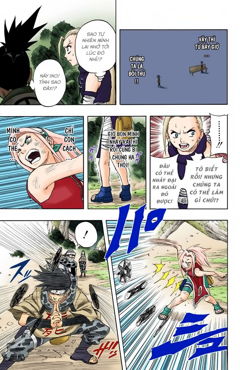 naruto full màu chapter 53: - quyết tâm của sakura - Next chapter 54: - sakura và ino