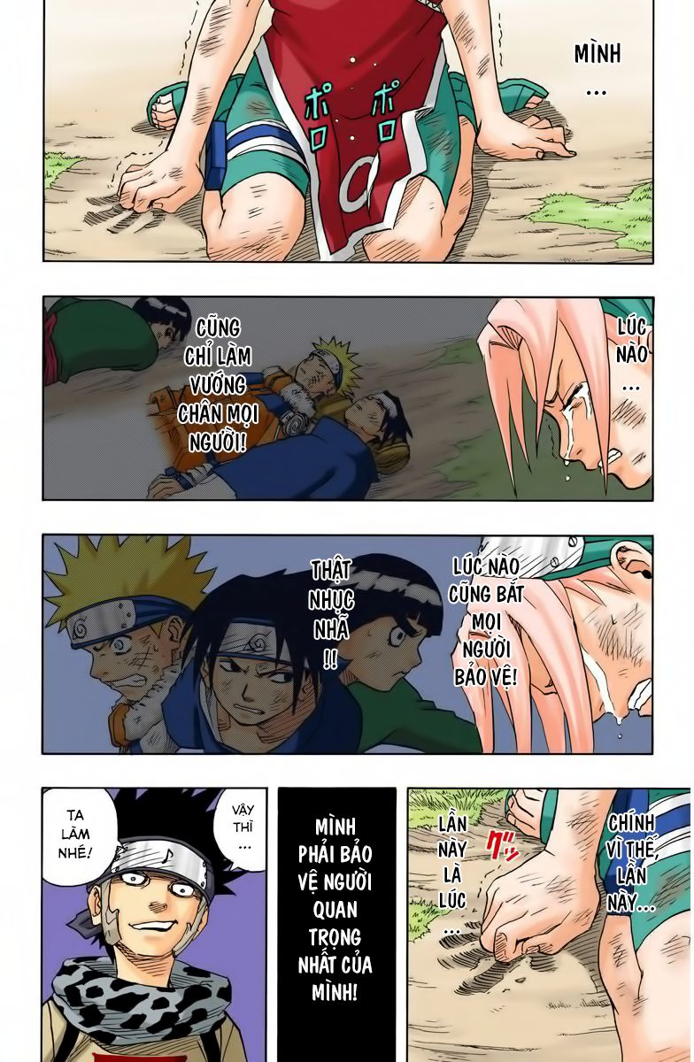 naruto full màu chapter 53: - quyết tâm của sakura - Next chapter 54: - sakura và ino