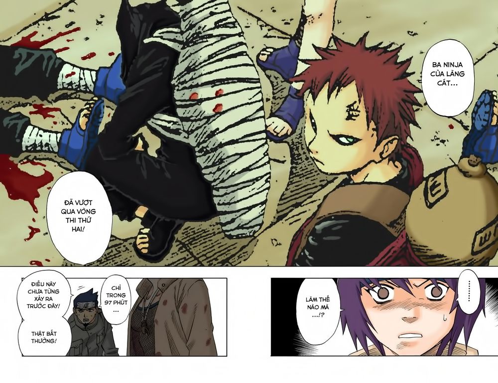 naruto full màu chapter 57: - sớm hơn 10 tiếng - Next chapter 58: - nhân chứng