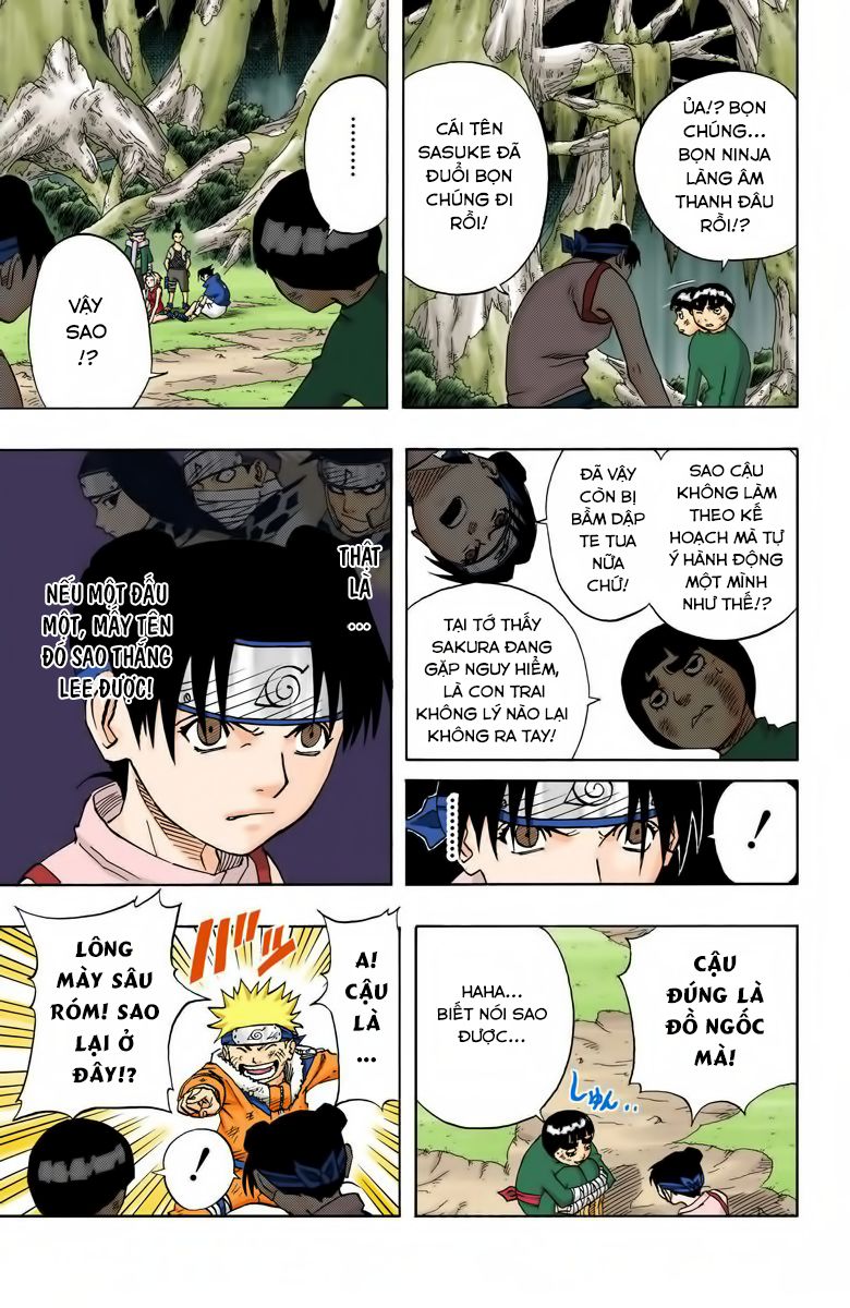 naruto full màu chapter 57: - sớm hơn 10 tiếng - Next chapter 58: - nhân chứng