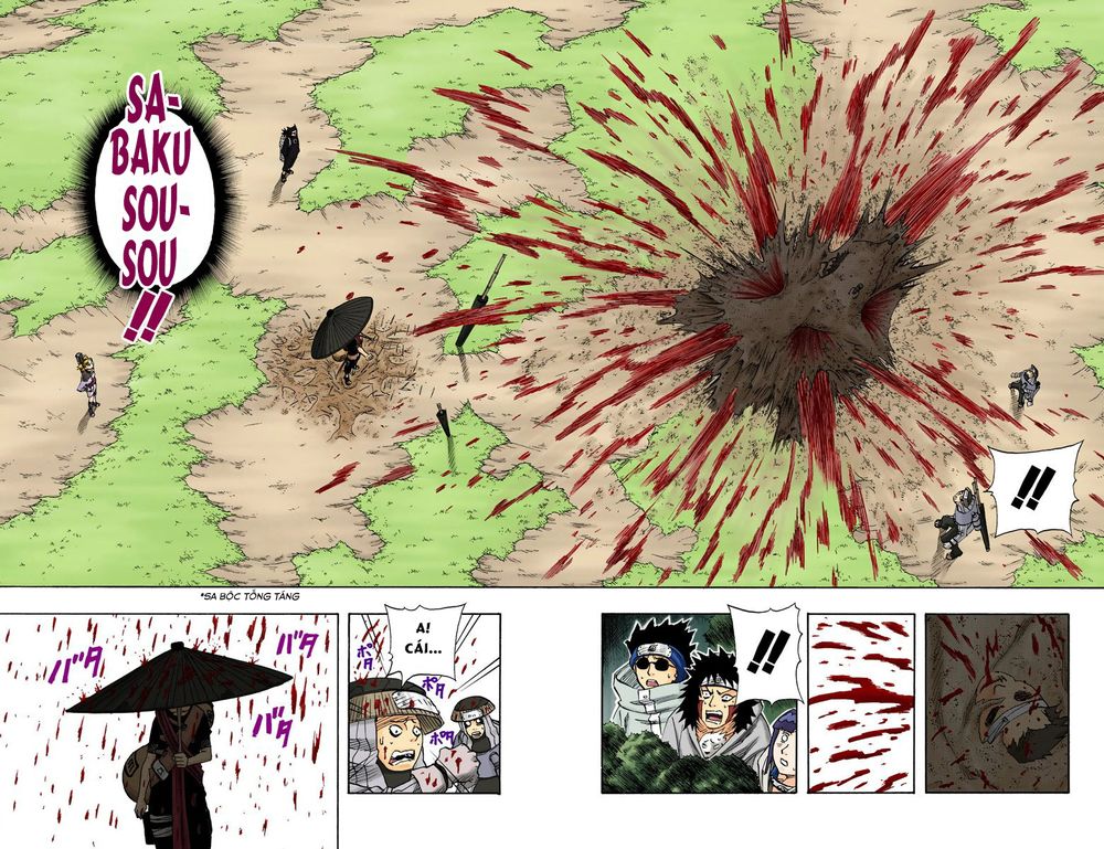 naruto full màu chapter 59: - thảm kịch của cát - Next chapter 60: cơ hội cuối cùng