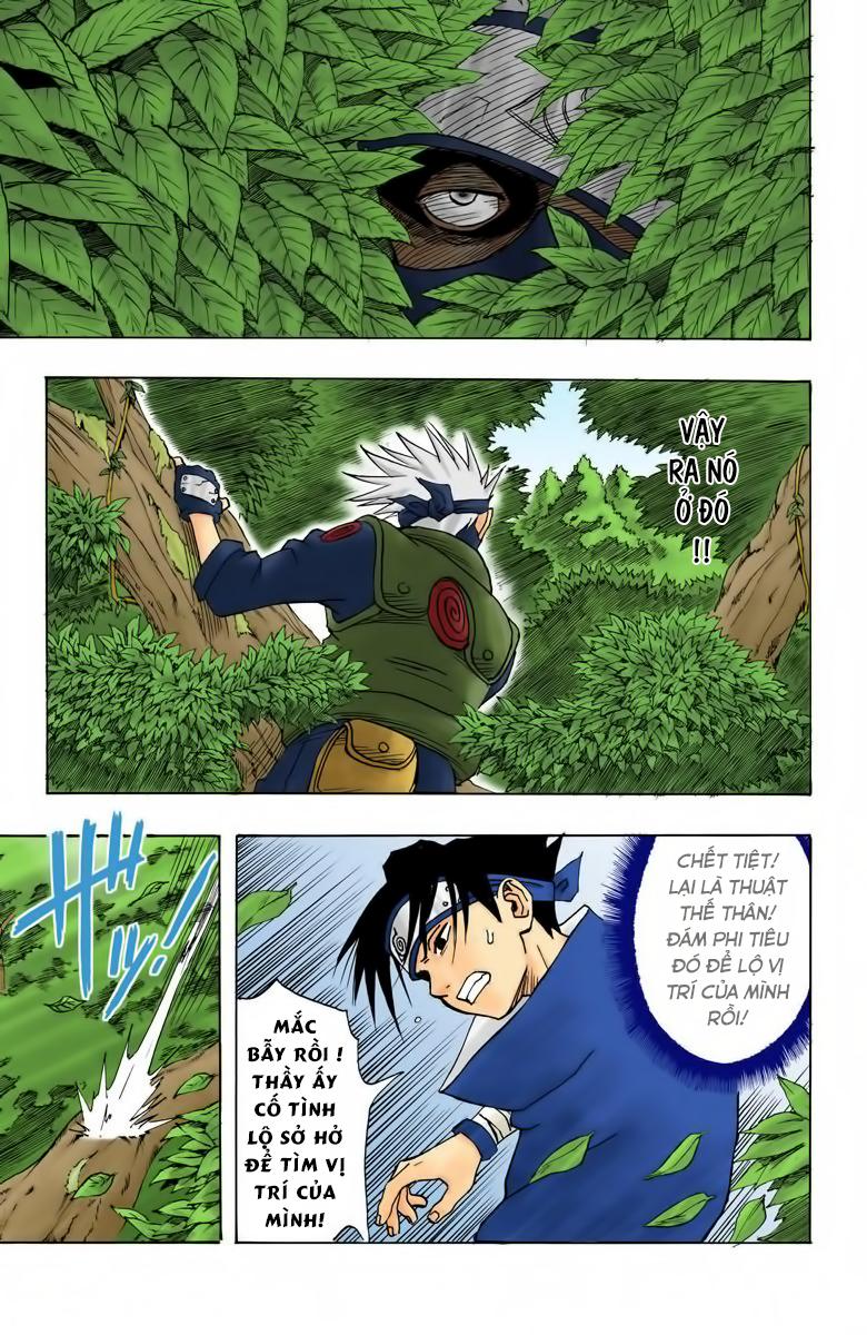 naruto full màu chapter 6: - không phải sasuke - Next Chương 7