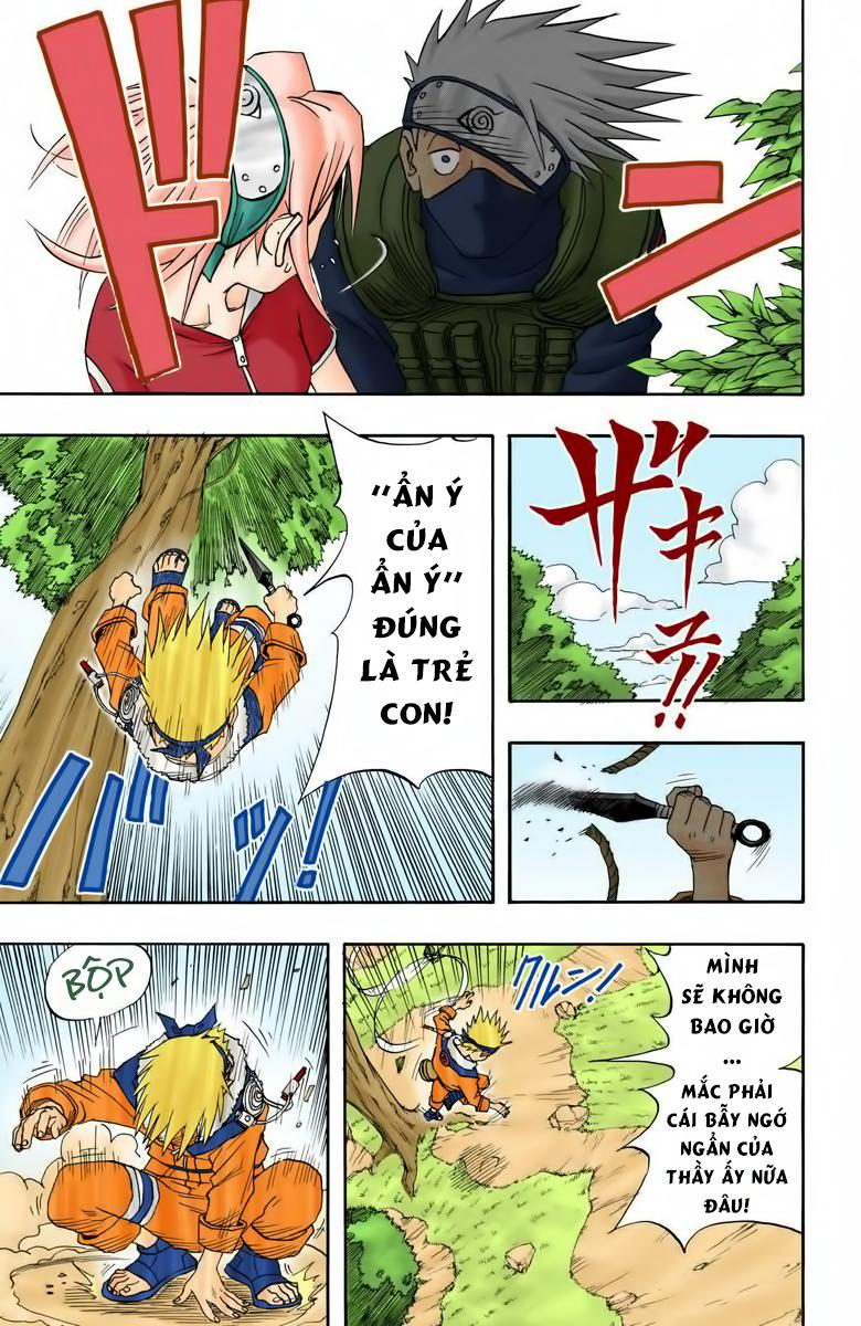 naruto full màu chapter 6: - không phải sasuke - Next Chương 7