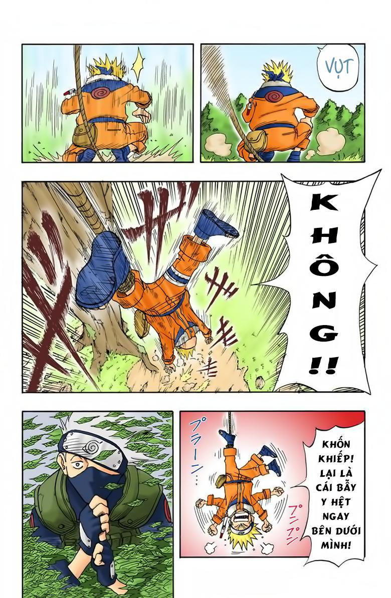 naruto full màu chapter 6: - không phải sasuke - Next Chương 7