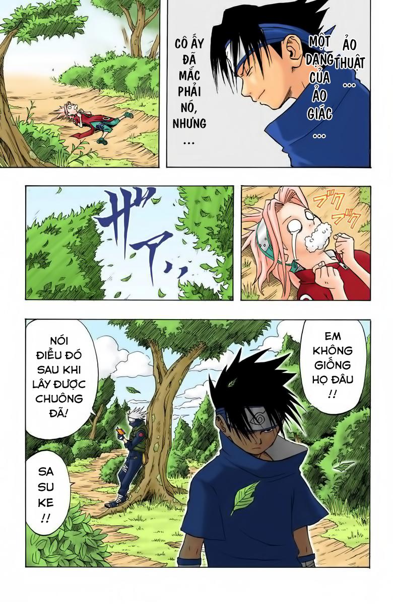 naruto full màu chapter 6: - không phải sasuke - Next Chương 7