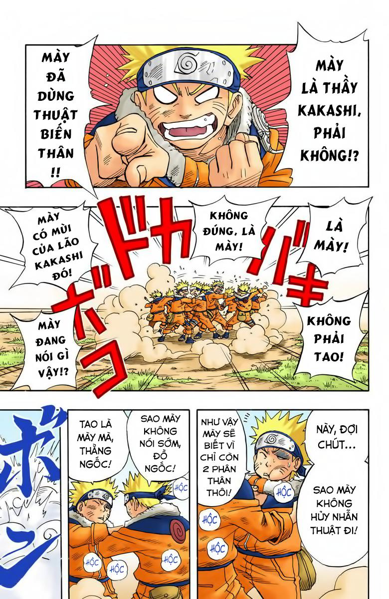 naruto full màu chapter 6: - không phải sasuke - Next Chương 7